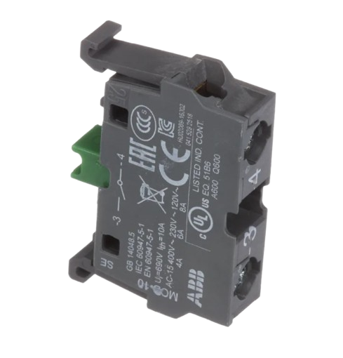 abb mcb 10 contact block